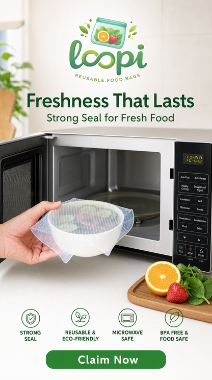 Reusable Silicone Covers – Set of 4