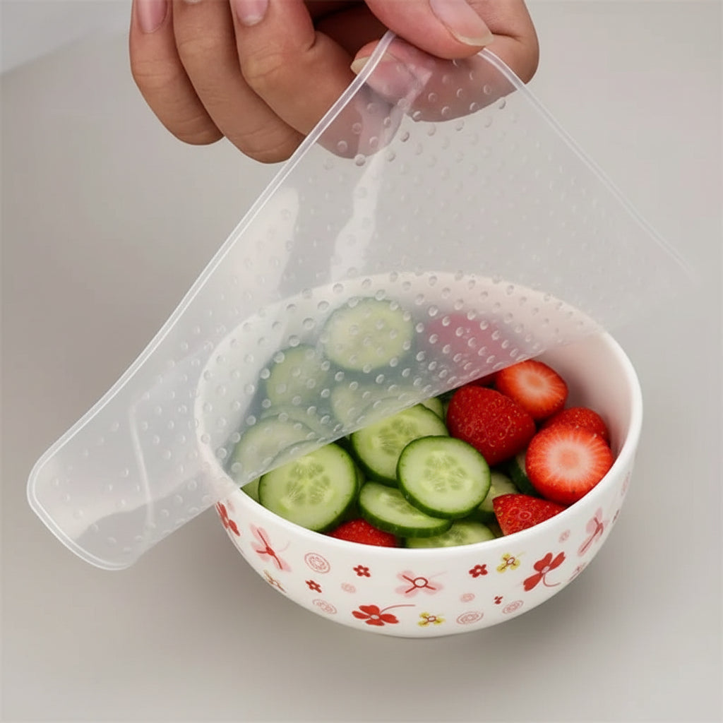 Reusable Silicone Covers – Set of 4