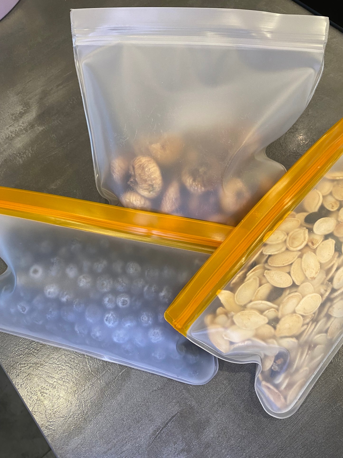Reusable Silicone Bags, 12 Pcs
