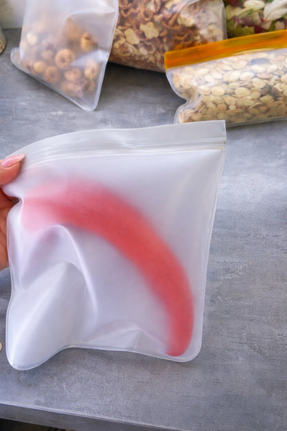 Reusable Silicone Bags, 12 Pcs