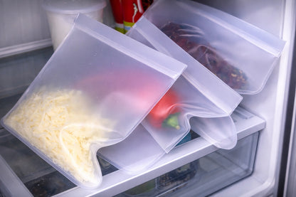 Reusable Silicone Bags, 12 Pcs
