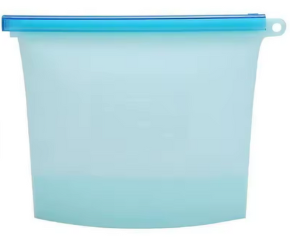 Single Reusable Silicone Storage Bag - 34 oz
