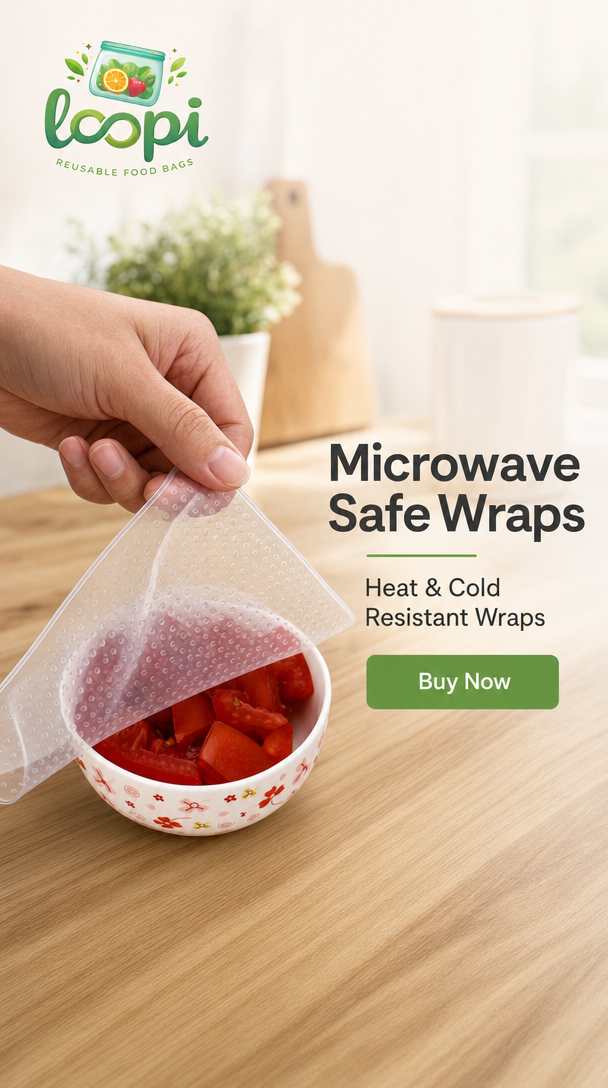 Reusable Silicone Covers – Set of 4